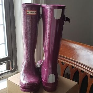 Kids Hunter gently used rainboots